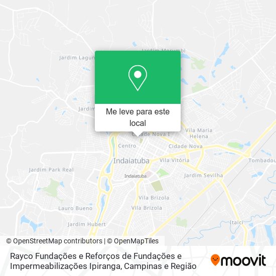 Rayco Fundações e Reforços de Fundações e Impermeabilizações Ipiranga mapa