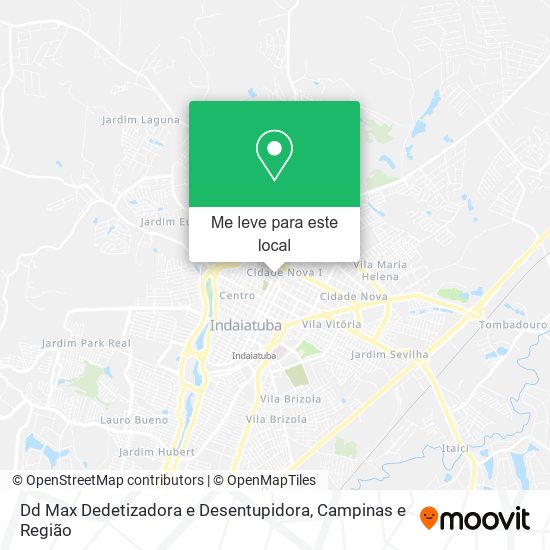 Dd Max Dedetizadora e Desentupidora mapa