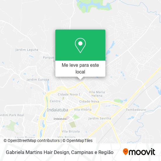 Gabriela Martins Hair Design mapa