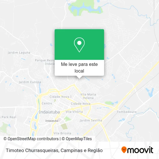 Timoteo Churrasqueiras mapa
