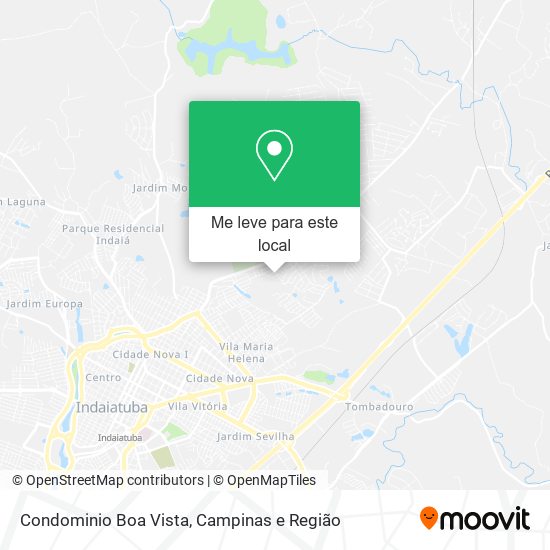 Condominio Boa Vista mapa