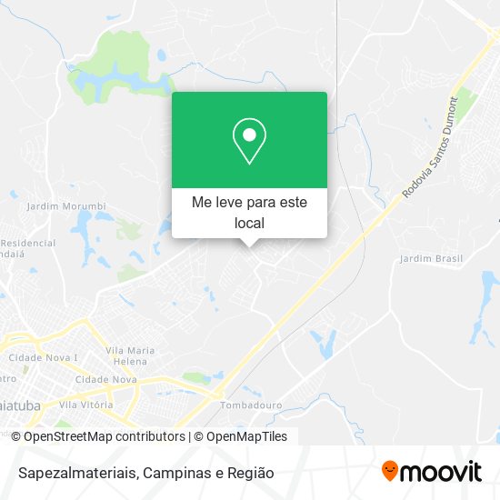 Sapezalmateriais mapa