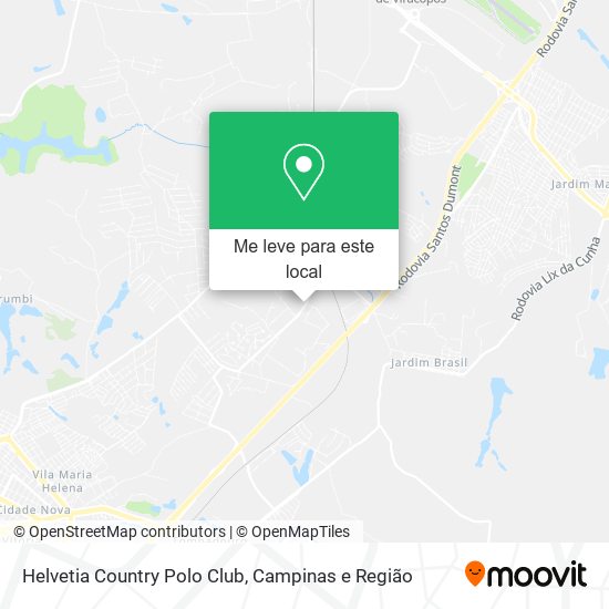 Helvetia Country Polo Club mapa