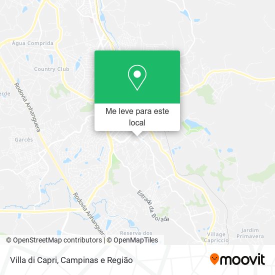 Villa di Capri mapa