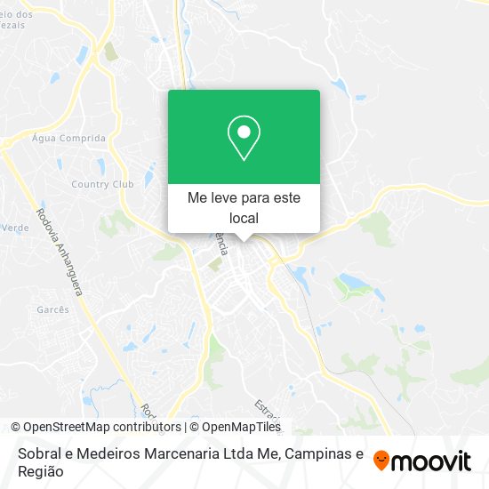 Sobral e Medeiros Marcenaria Ltda Me mapa