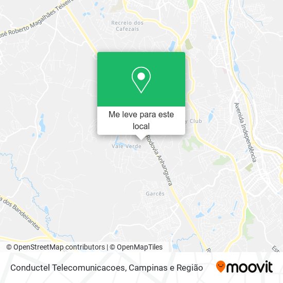 Conductel Telecomunicacoes mapa