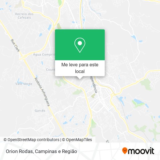 Orion Rodas mapa