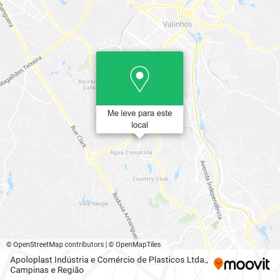 Apoloplast Indústria e Comércio de Plasticos Ltda. mapa