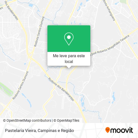 Pastelaria Vieira mapa