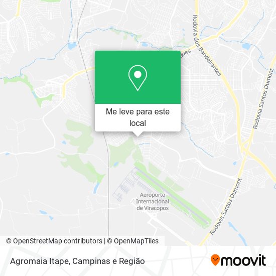 Agromaia Itape mapa