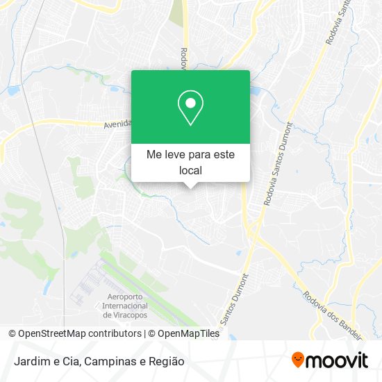 Jardim e Cia mapa