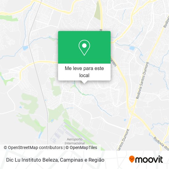 Dic Lu Instituto Beleza mapa