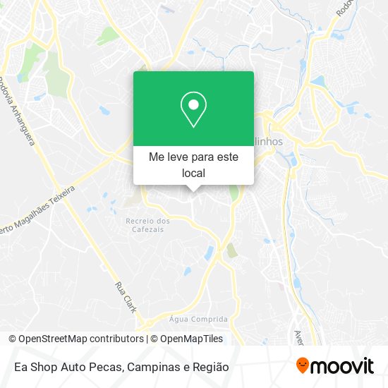 Ea Shop Auto Pecas mapa