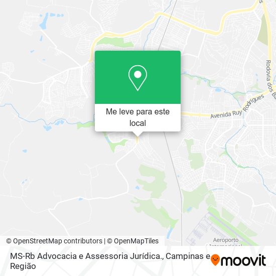 MS-Rb Advocacia e Assessoria Jurídica. mapa