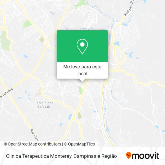 Clinica Terapeutica Monterey mapa