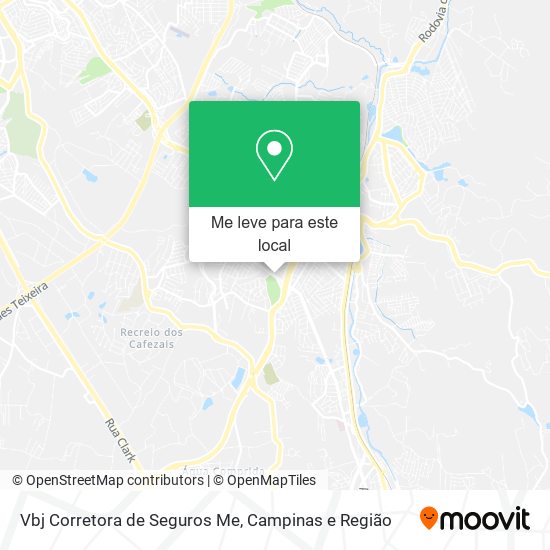 Vbj Corretora de Seguros Me mapa