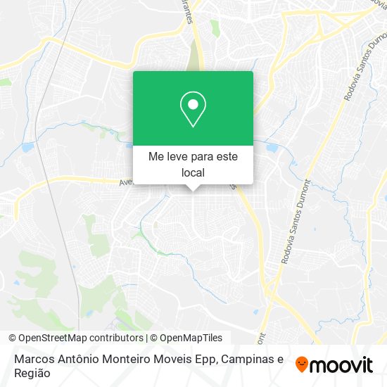 Marcos Antônio Monteiro Moveis Epp mapa