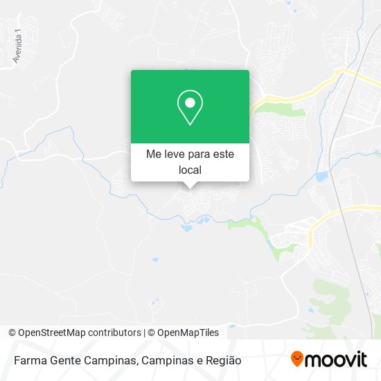 Farma Gente Campinas mapa
