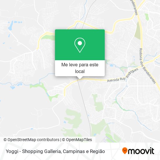 Yoggi - Shopping Galleria mapa