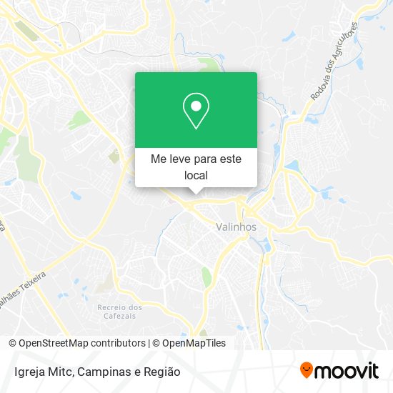 Igreja Mitc mapa