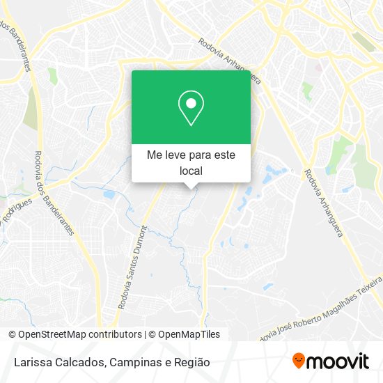 Larissa Calcados mapa