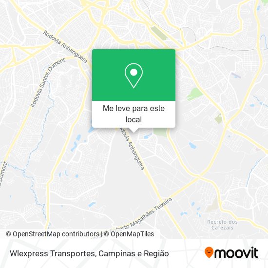 Wlexpress Transportes mapa