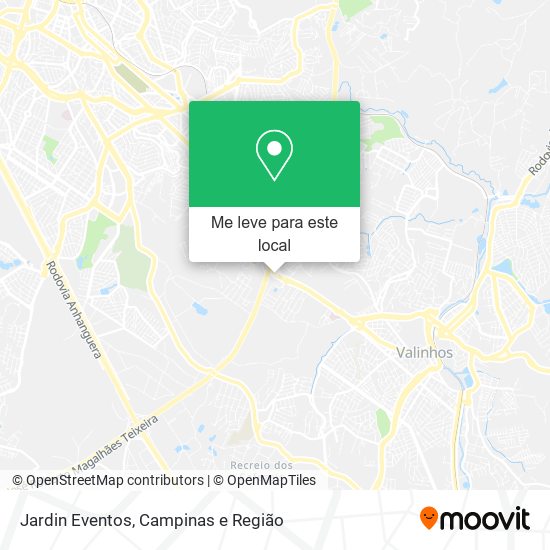 Jardin Eventos mapa