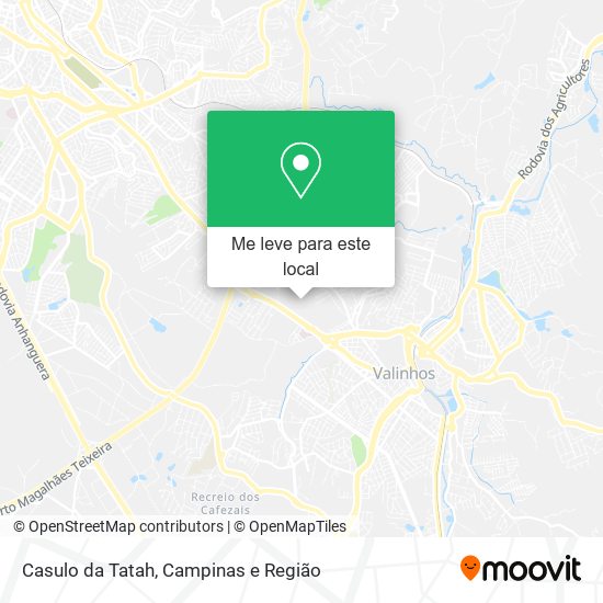 Casulo da Tatah mapa
