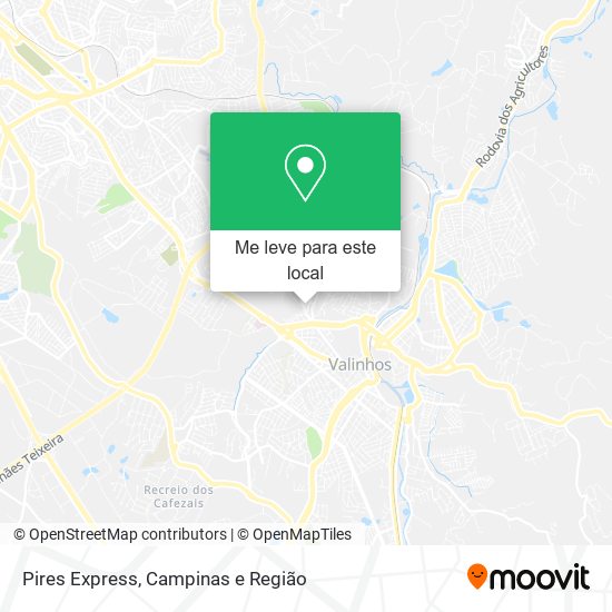 Pires Express mapa