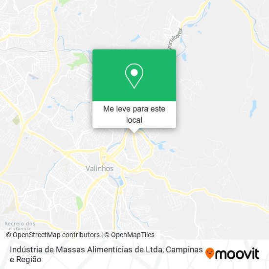 Indústria de Massas Alimentícias de Ltda mapa