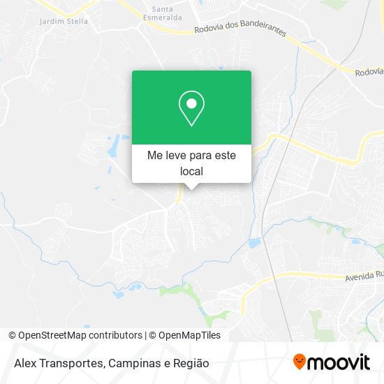 Alex Transportes mapa