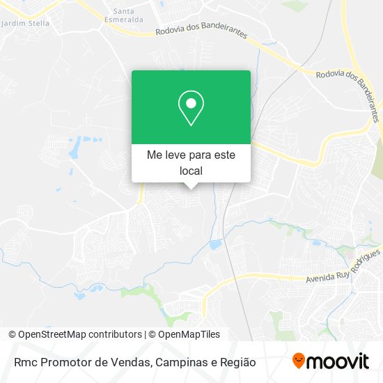 Rmc Promotor de Vendas mapa