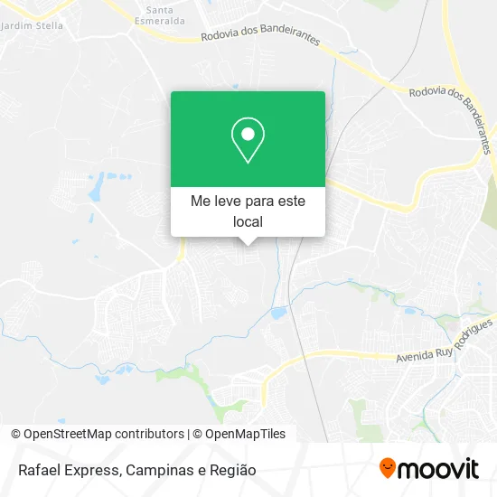 Rafael Express mapa