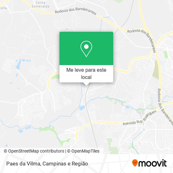 Paes da Vilma mapa