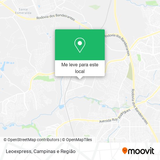 Leoexpress mapa