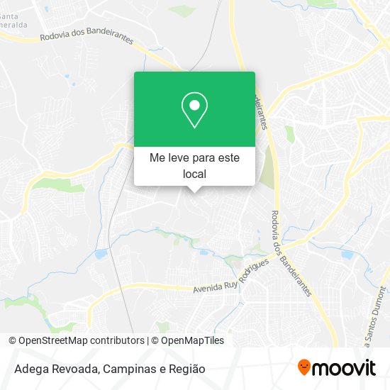 Adega Revoada mapa