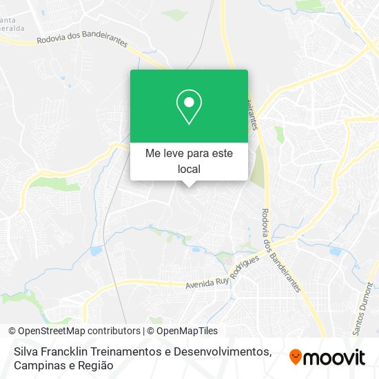 Silva Francklin Treinamentos e Desenvolvimentos mapa