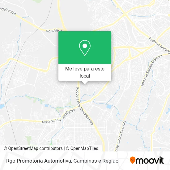 Rgo Promotoria Automotiva mapa