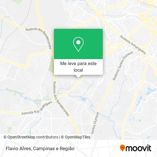 Flavio Alves mapa