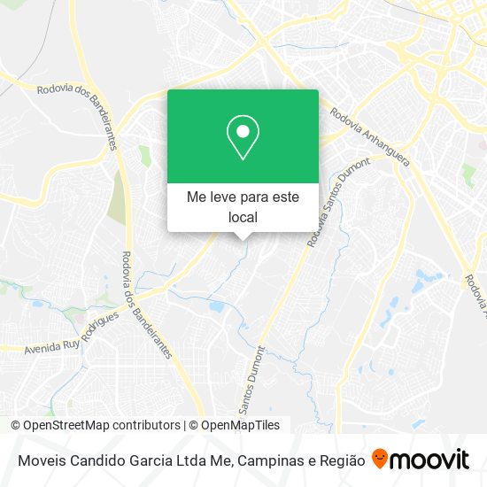 Moveis Candido Garcia Ltda Me mapa