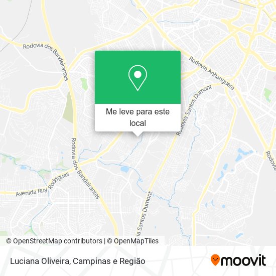 Luciana Oliveira mapa