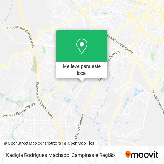 Kadigia Rodrigues Machado mapa