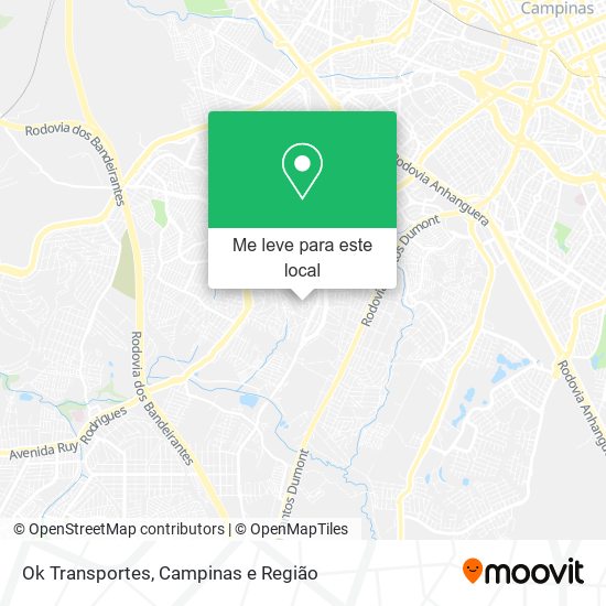 Ok Transportes mapa