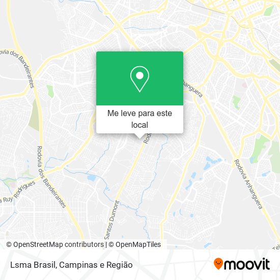 Lsma Brasil mapa