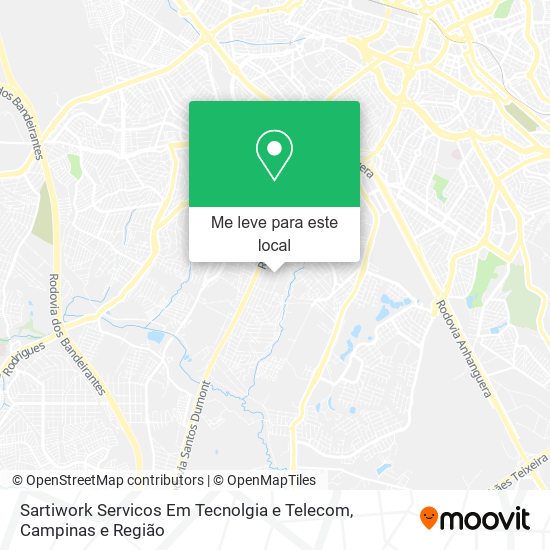 Sartiwork Servicos Em Tecnolgia e Telecom mapa