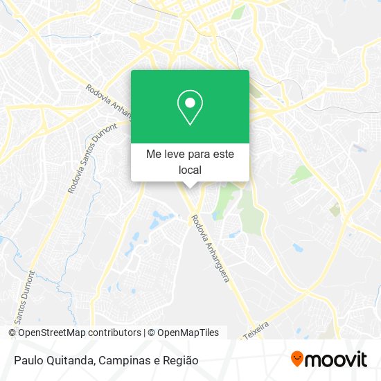 Paulo Quitanda mapa