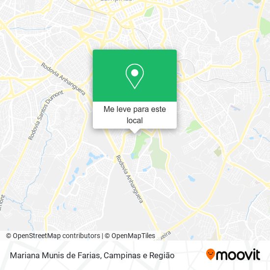 Mariana Munis de Farias mapa