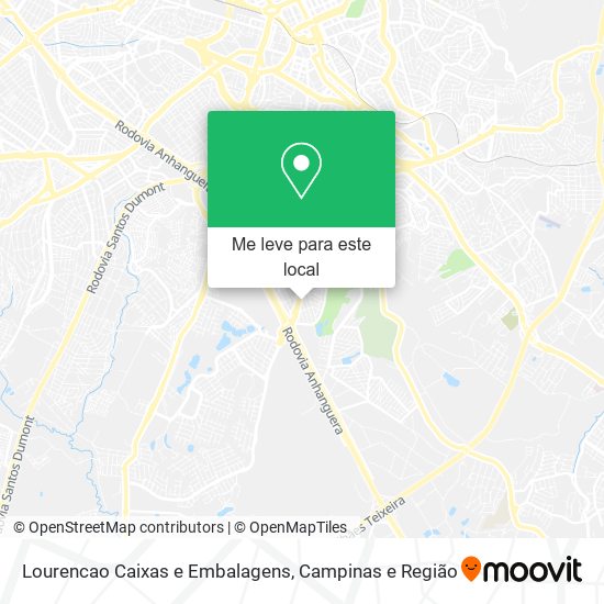 Lourencao Caixas e Embalagens mapa