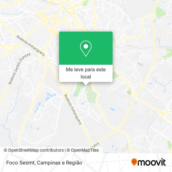 Foco Sesmt mapa
