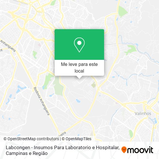 Labcongen - Insumos Para Laboratorio e Hospitalar mapa